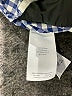 Crewcuts 100% Cotton Checkered-gingham Blue Long Sleeve Button-Down Shirt Size 2 - photo 4