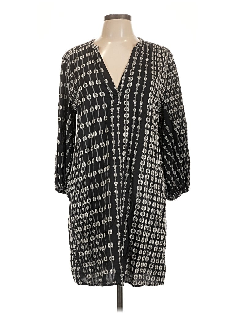 Pre-owned Lou & Grey Casual Dress In Gray