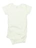 Gerber 100% Cotton Solid Ivory Short Sleeve Onesie 18-24 MO / 24 MO - photo 2