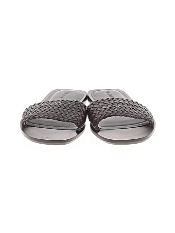 Madewell The Cora Slide Sandal in Woven Leather (view 2)