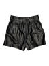 Love Tree 100% Polyurethane Metallic Silver Shorts Size L - photo 2