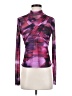 Scoop Purple Long Sleeve Top Size S - photo 1