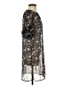 Sugar Lips 100% Polyester Floral Gray Cocktail Dress Size S - photo 4