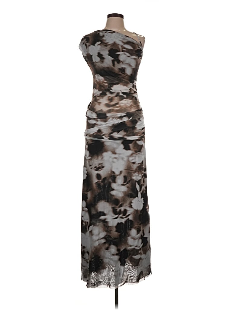 Pre-owned Bec & Bridge Casual Dress In Gray