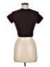 Me To We Brown Short Sleeve Turtleneck Size M - photo 2