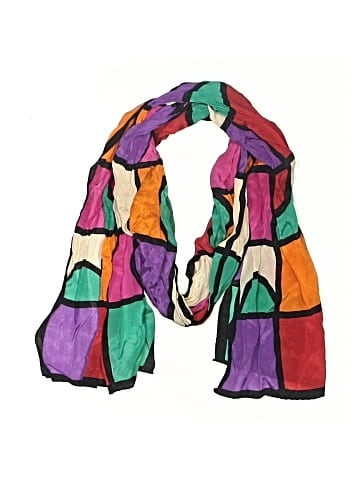 Echo Silk Scarf (view 1)