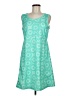 L.L.Bean Teal Casual Dress Size M - photo 1