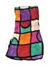 Echo 100% Silk Color Block Purple Silk Scarf One size - photo 2
