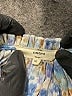 Entro 100% Polyester Blue Long Sleeve Blouse Size M - photo 4