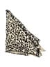 Unbranded 100% Viscose Animal Print Ivory Scarf One size - photo 2