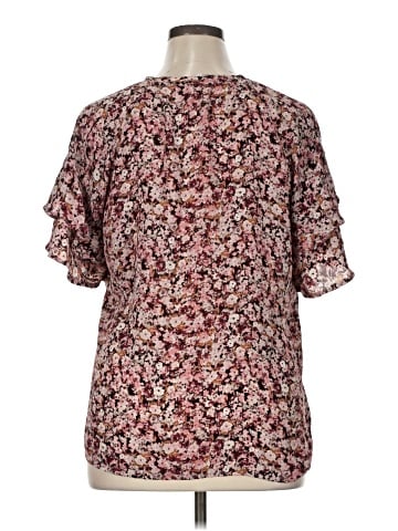 Maurices Short Sleeve Blouse (view 2)