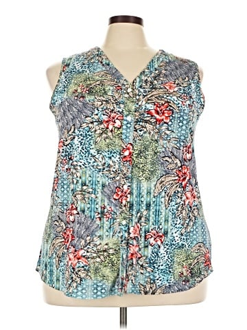 Amana Sleeveless Blouse (view 1)