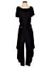 MSK Solid Black Jumpsuit Size S - photo 1