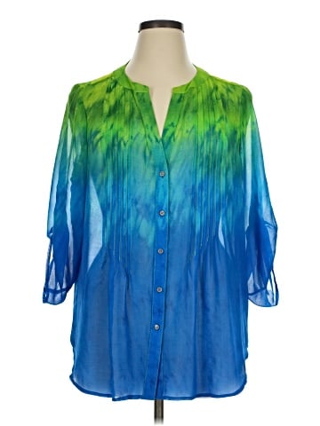 Chaus 3/4 Sleeve Blouse (view 1)