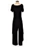 MSK Solid Black Jumpsuit Size S - photo 2