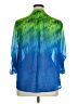 Chaus Blue 3/4 Sleeve Blouse Size XL - photo 2