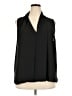 ELOQUII 100% Polyester Black Sleeveless Blouse Size 20 Plus - photo 1