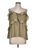 Universal Thread 100% Recycled Polyester Green Sleeveless Blouse Size L - photo 1