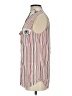 Equipment Stripes Ivory Sleeveless Button-Down Shirt Size S - photo 5