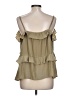 Universal Thread 100% Recycled Polyester Green Sleeveless Blouse Size L - photo 2