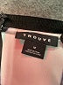 Trouve 100% Polyester Graphic Ivory Casual Dress Size M - photo 7