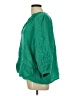 ee:some 100% Cotton Green 3/4 Sleeve Blouse Size L - photo 5