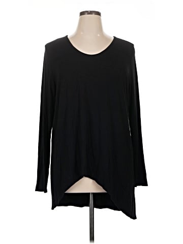 Joan Vass Long Sleeve Top (view 1)