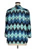 Banana Republic 100% Polyester Teal 3/4 Sleeve Blouse Size XL - photo 2