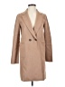 R | Label 100% Wool Tan coat Size XS - photo 1