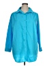 Roaman's Blue 3/4 Sleeve Button-Down Shirt Size 1X - photo 1