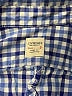 Crewcuts Checkered-gingham Blue Short Sleeve Button-Down Shirt Size 3 - photo 3