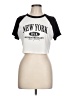 Shein Ivory Short Sleeve T-Shirt Size 12 - photo 1