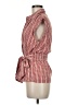 Max Studio Checkered-gingham Red Sleeveless Blouse Size M - photo 5