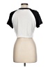 Shein Ivory Short Sleeve T-Shirt Size 12 - photo 2
