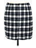 Eyeshadow Plaid Gray Casual Skirt Size 9 - photo 2