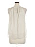Hem & Thread 100% Polyester Ivory Sleeveless Blouse Size M - photo 2