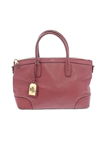 Lauren by Ralph Lauren Leather Satchel (view 1)