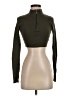 Shein Green Long Sleeve Top Size 2 - photo 1