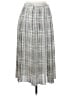 Vince. 100% Polyester Metallic Silver Formal Skirt Size 2 - photo 2