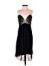 Scala 100% Silk Stars Black Cocktail Dress Size 6 - photo 1
