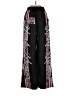 Shein Graphic Black Casual Pants Size 2 - photo 1