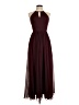 #Levkoff 100% Polyester Burgundy Cocktail Dress Size 2 - photo 1