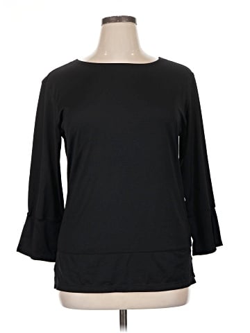 Athletic Works 3/4 Sleeve Top (view 1)