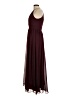 #Levkoff 100% Polyester Burgundy Cocktail Dress Size 2 - photo 5