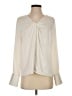 Donna Karan New York 100% Polyester Ivory Long Sleeve Blouse Size XS - photo 1