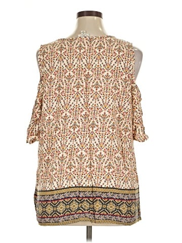 St. John's Bay 3/4 Sleeve Blouse (view 2)