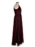 #Levkoff 100% Polyester Burgundy Cocktail Dress Size 2 - photo 4