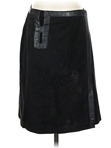 Etcetera Faux Leather Skirt (view 1)
