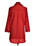 Truth NYC 100% Polyester Polka Dots Red 3/4 Sleeve Blouse Size S - photo 2