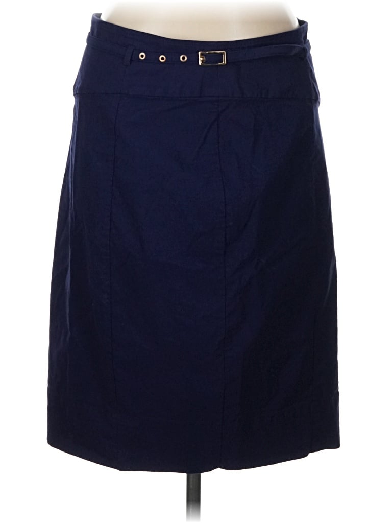 Pre-owned Anthropologie Formal Skirt In Blue